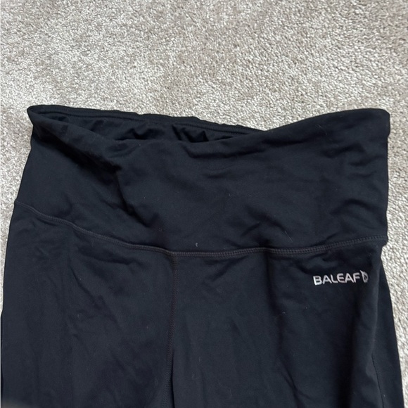 Baleaf Black High Waisted Yoga Leggings XL - Picture 5 of 7